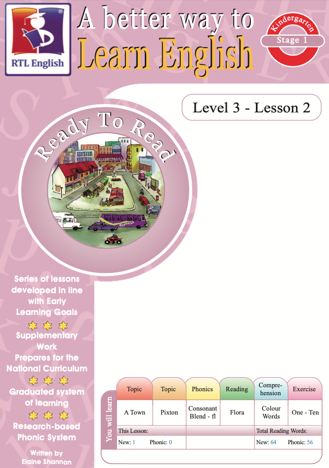 RTL English Level 3, Book 3 cover