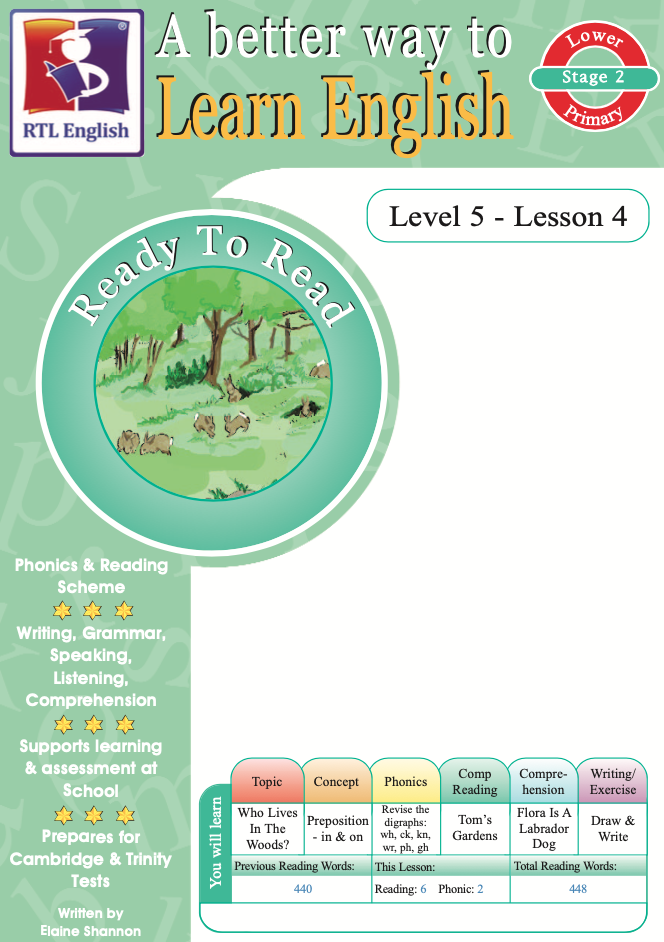 RTL English Level 5, Book 4 cover