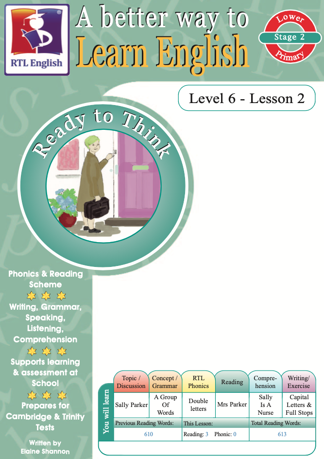 RTL English Level 6, Book 2 cover